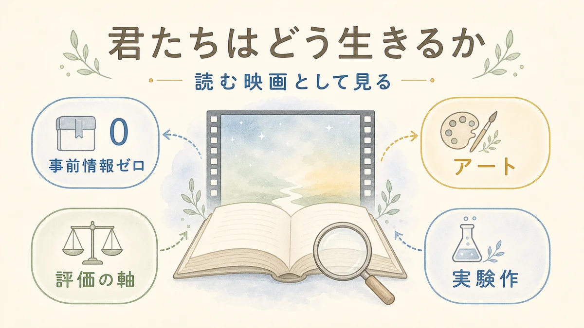 君たちはどう生きるかを読む映画として見る視聴前ガイドの固定プリセット図解アイキャッチ