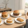 コメント欄で推されたファストフードを食べ比べるマクドナルドリベンジ企画の視聴ガイド用アイキャッチ
